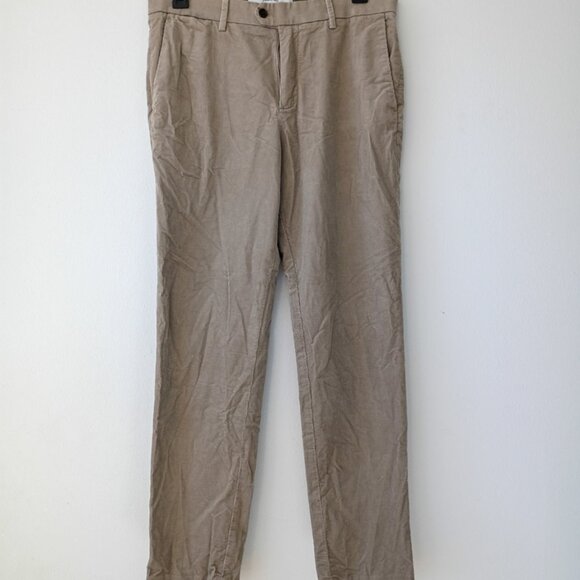 Banana Republic Men's Traveler Corduroy Pants 33x32 Slim Fit - Picture 1 of 6
